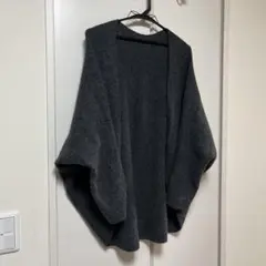 UNIQLO ユニクロ　スフレヤーンカーディガン サイズXL グレー