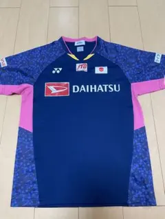バドミントン　日本代表ユニフォーム　日本代表の古賀輝選手選手　サイン入り バドミントン 日本代表ユニフォーム 日本代表の古賀輝選手選手