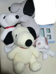 スヌーピー ぬいぐるみとボトルセット