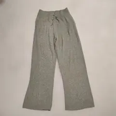 ユニクロ ウォッシャブル リブニットパンツ XL