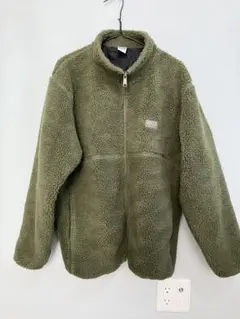 ディスカスアスレチック　フリースボアジャケット　メンズMサイズ　カーキ