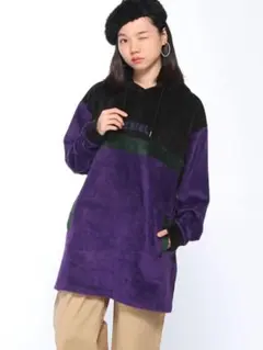 XGIRL フリースパーカー オーバーサイズ