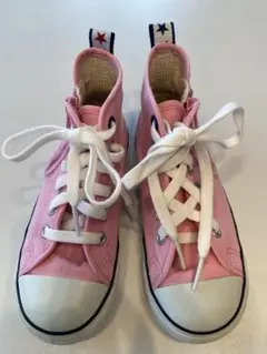 CONVERSE ピンク ハイカットシューズ 18センチ