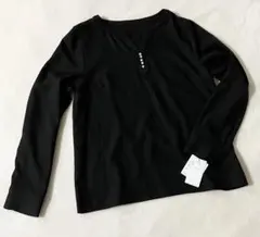新品 ESPRITMUR長袖ブラウス ブラック M