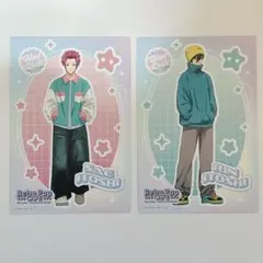 ブルーロック ブルロ コラボカフェ ポストカード 糸師 冴 凛 レトロポップ