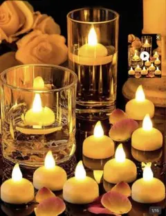 LEDフローティングキャンドル 12個入り　2セット