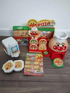 アンパンマン ピザ屋さん セット ピザ 宅配 ごっこ遊び 注文 デリバリー