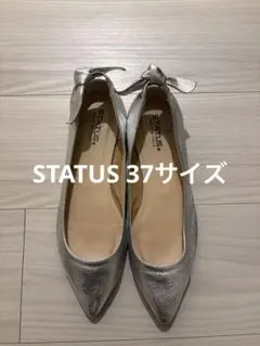 STATUS シルバー フラットシューズのサムネイル