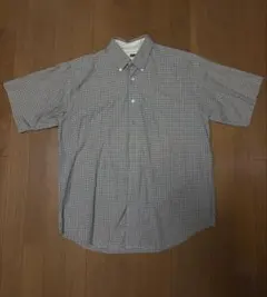 haggar 半袖チェックシャツ WRINKLE-FREE