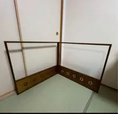 風炉先屏風　桑　ねじ梅　茶道具　表千家のサムネイル