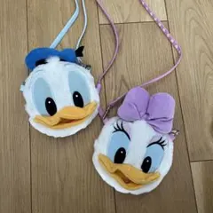 土日限定価格！Disney＊ドナルドダック＆デイジーダック バッグ2点セット