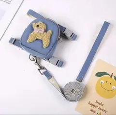 ペット用 ナイロン製ハーネスとリードのセット