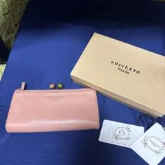 がま口長財布　ピンク zucchero filatoのサムネイル