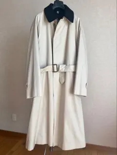 アクアスキュータム 一枚袖 ステンカラーコート コート 英国製
