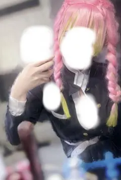 鬼滅の刃　コスプレ　衣装　甘露寺蜜璃