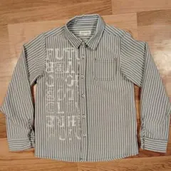 SHOO-LA-RUE ストライプ柄長袖シャツ 140