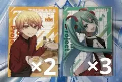 プロセカ スシローコラボ クリアカード 司 ミク