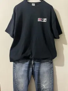 US古着　イギリス国旗　Ｔシャツ XL 短丈ボックスシルエット　ギルダン