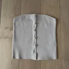 リブ編みビスチェのサムネイル