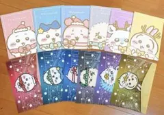 セブンイレブンコラボ ちいかわオリジナルノート６種＆ フラットケース６種セット