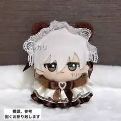 ぬい服 いちご 10cm ロリータ風 ちびぐるみ ヘッドドレス 3点セット