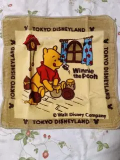 くまのプーさん　ハンドタオル