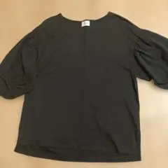 green label relaxing パフスリーブTシャツ ブラックのサムネイル