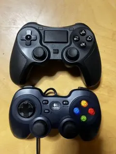 PC用ゲームコントローラー 2点セット 本体