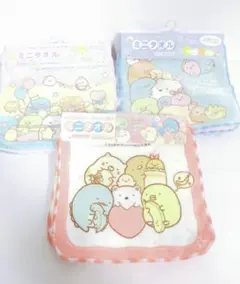 ミニタオル　ミニハンカチ　９枚セット　すみっコぐらし