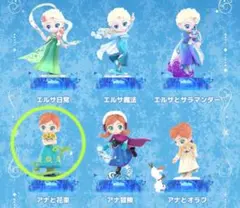 TOPTOY ディズニー　アナと雪の女王　アナ雪　中国フィギュア　アナと花束