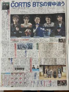 CORTISなど　スポーツ報知新聞2025年11月6日1ページのみ