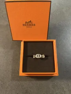 HERMES エルメス シェーヌダンクル アンシェネ リング PM59 - メルカリ