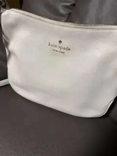 kate spade ホワイト ショルダーバッグ