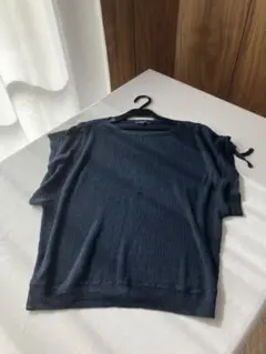 COMME ÇA ISM（コムサイズム）　麻　M レディース　ニットベスト