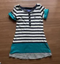 バーバリーブルーレーベル　半袖　ワンピース　38 チュニック