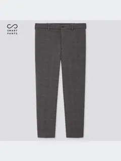 UNIQLO ユニクロ　スマートアンクルパンツ　ジャージー　グレンチェック　L