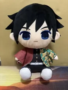 冨岡義勇 ぬいぷりけおすわりBIG 鬼滅の刃 - メルカリ