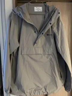 Champion チャンピオン アノラックパーカー ハーフジップ グレー XL