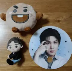 BTS SUGA グッズ ぬいぐるみ うちわ キーホルダー まとめ セット