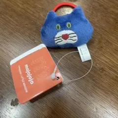 mojojojo マスコット付きヘアゴム 青ネコ
