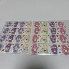 ケアベア ホログラムキラキラシール