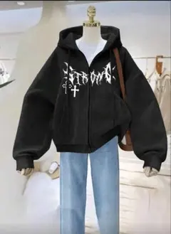 オーバーサイズ パーカー