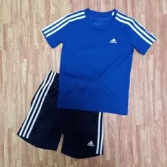 本日限定【美品】adidas アディダス 130センチ 上下セット セットアップ