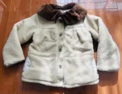 ビケットクラブ ボアジャケット ジャンパー アウター 120 ベージュ