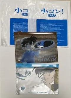 名探偵コナン2種セット【新品】スライダークリアポーチ 小コレ2025