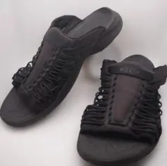 ✨KEEN キーン✨ユニーク スニーク スライドサンダル ブラック　27cm