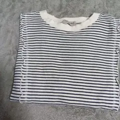 サマンサモスモス♣ボーダー柄フリルトレーナー