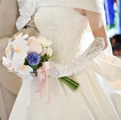 ウェディンググローブ 肘下