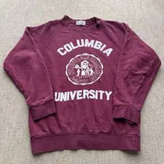 【希少】Kellby コロンビア大学 カレッジロゴ スウェット ボルドー