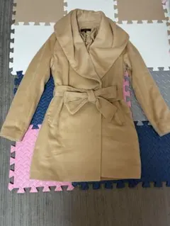 リエンダ　リボン付きコート　Mサイズ